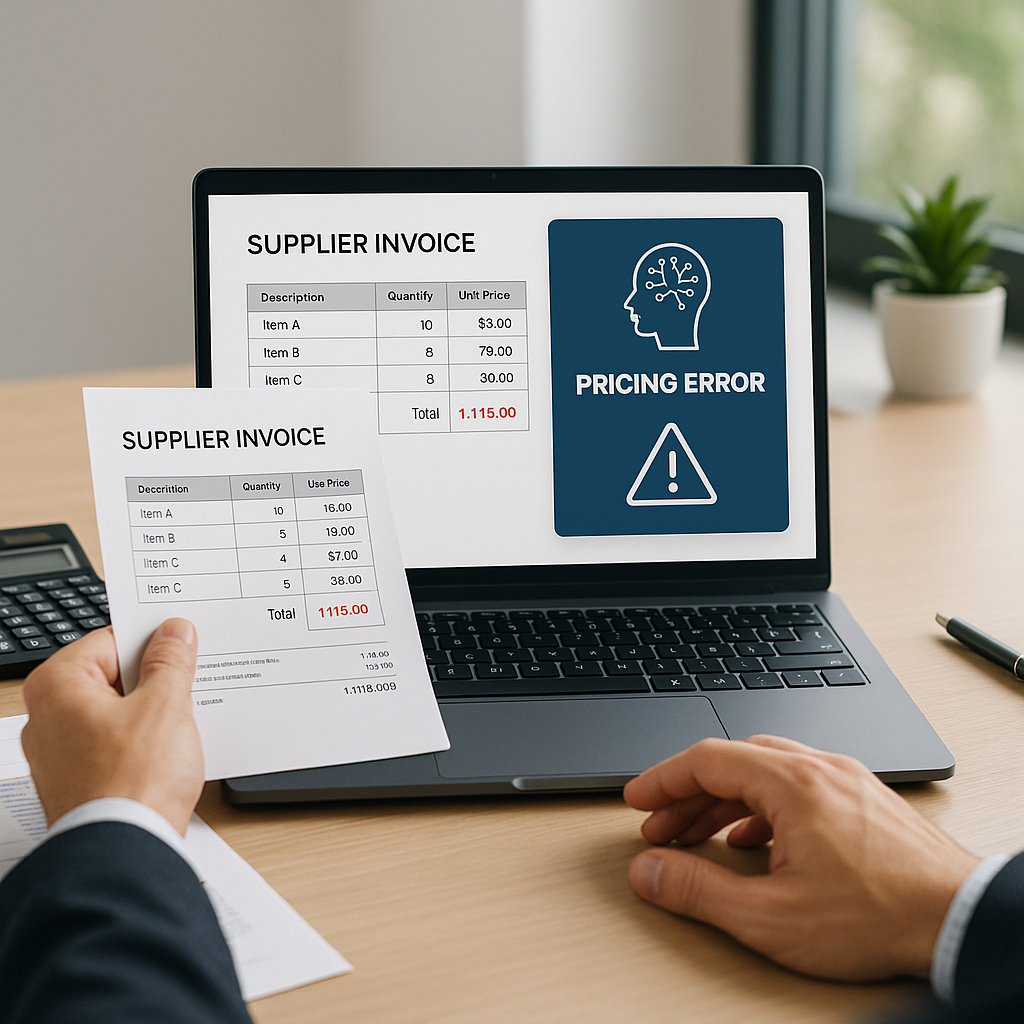  How AI Can Instantly Detect Pricing Errors in Supplier Invoices
