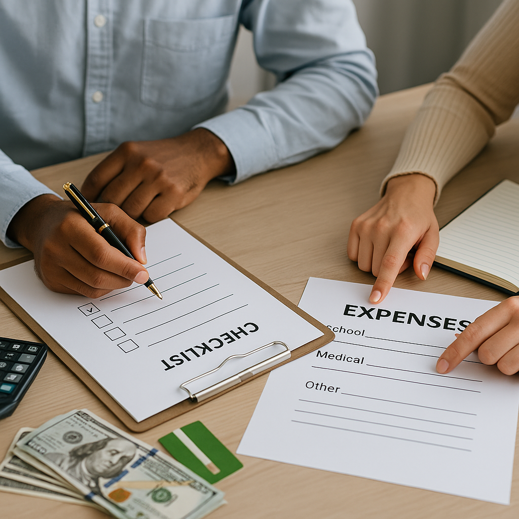 Other Industry Reimbursable Expenses: A Checklist for Co-Parents