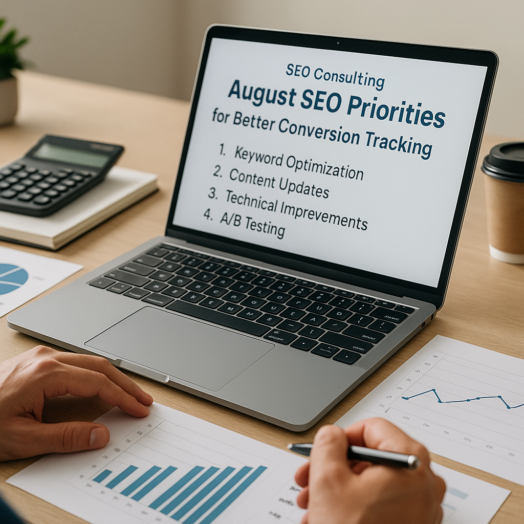 SEO Consultancy August SEO Priorities for Better Conversion Tracking