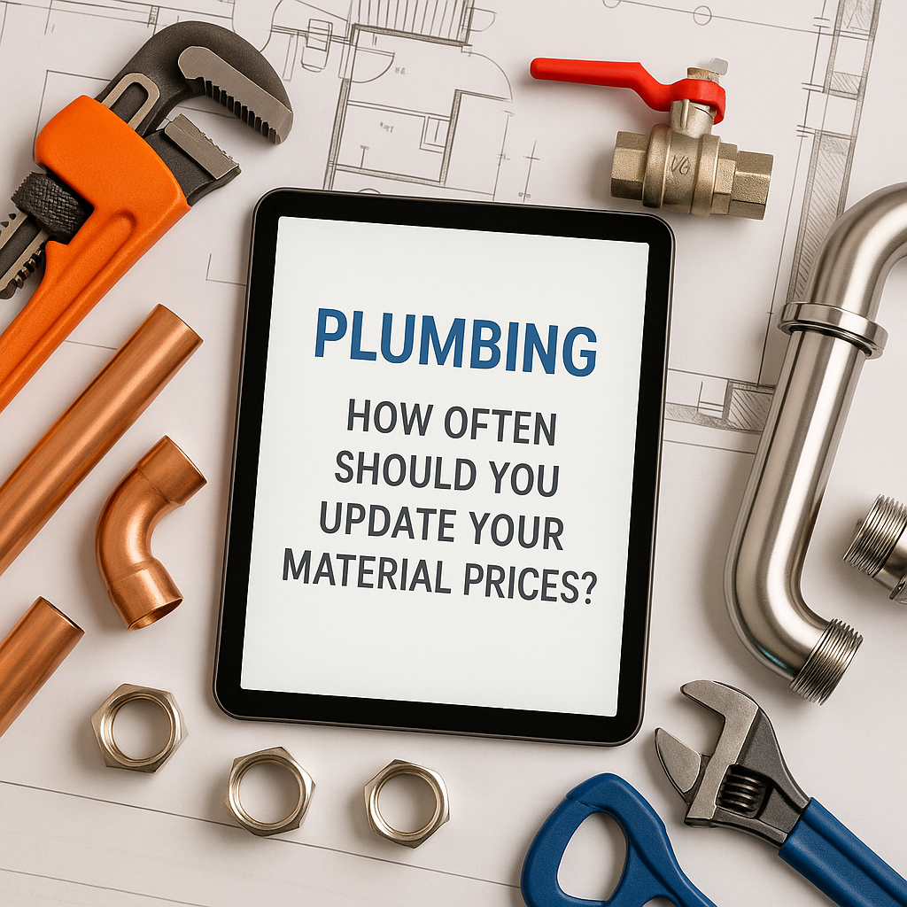 Plumbing How Often Should You Update Your Material Prices?