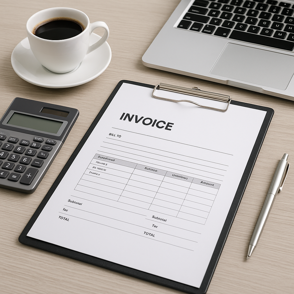 Accountancy How to create a professional invoice system from scratch