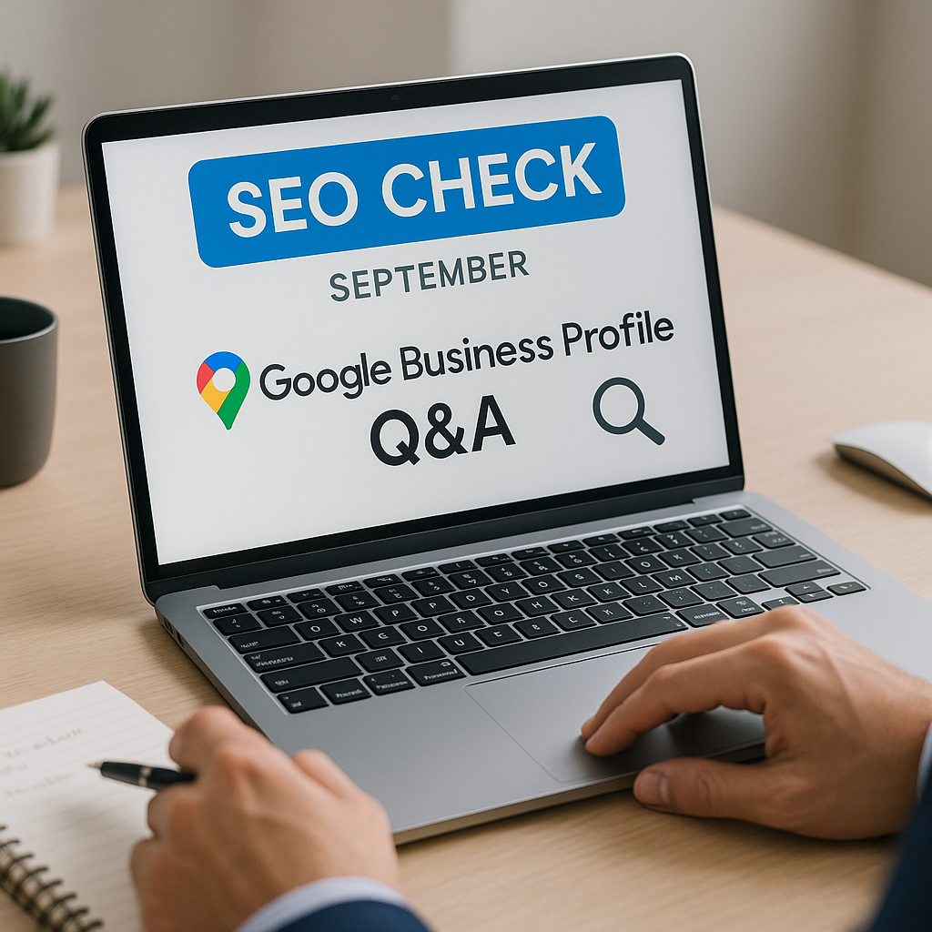 SEO Consultancy September SEO Check for Google Business Profile Q&A