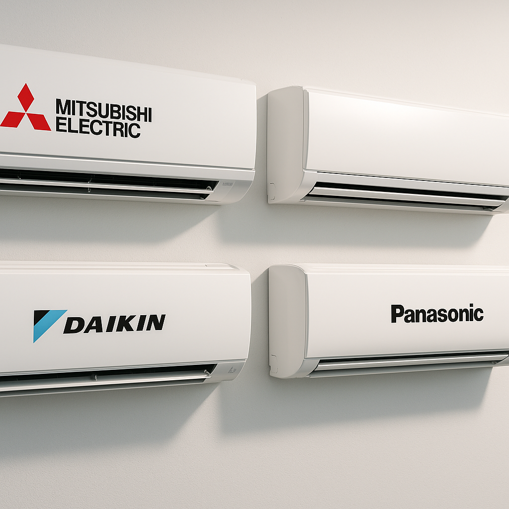 Air Conditioning     Do they use Mitsubishi / Daikin / Panasonic systems/ Midea systems 