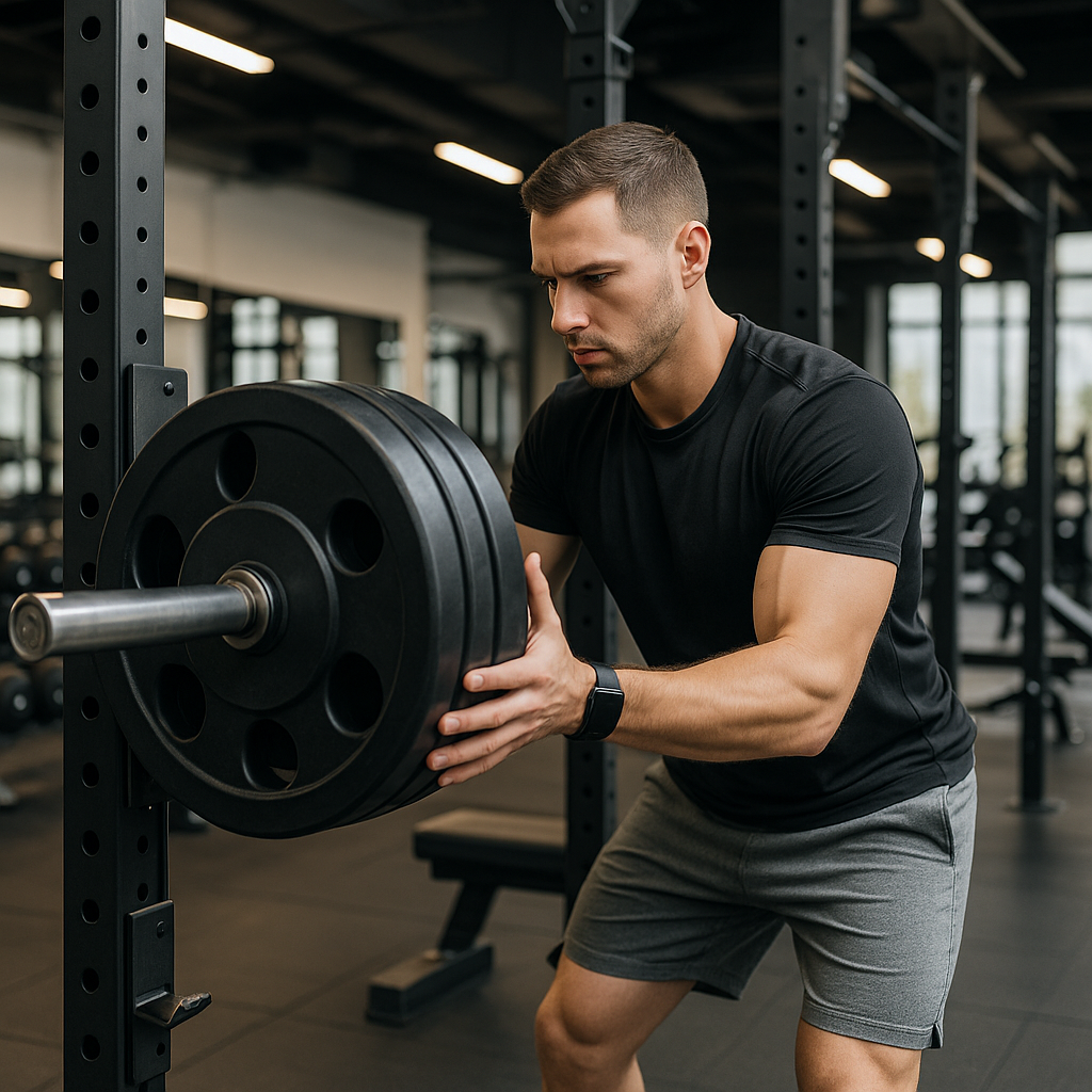 Gym & Fitness Centre How to Unrack and Re-Rack Heavy Weights Safely