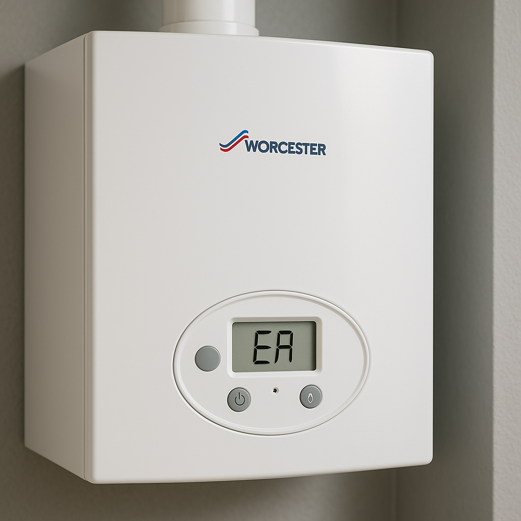 Heating Worcester Bosch EA fault code