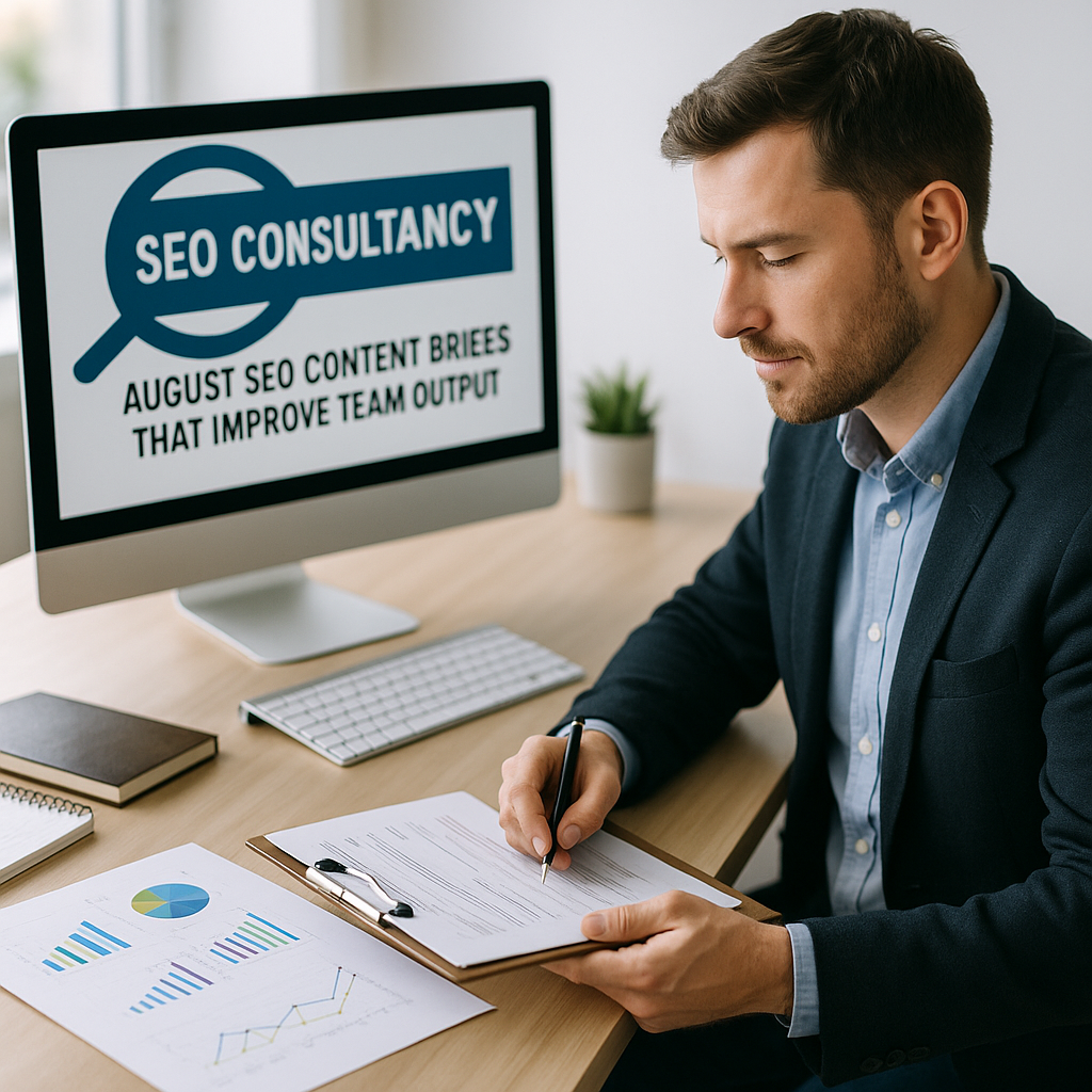 SEO Consultancy August SEO Content Briefs That Improve Team Output