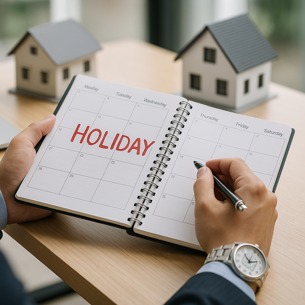 Other Industry Managing holiday schedules between two homes