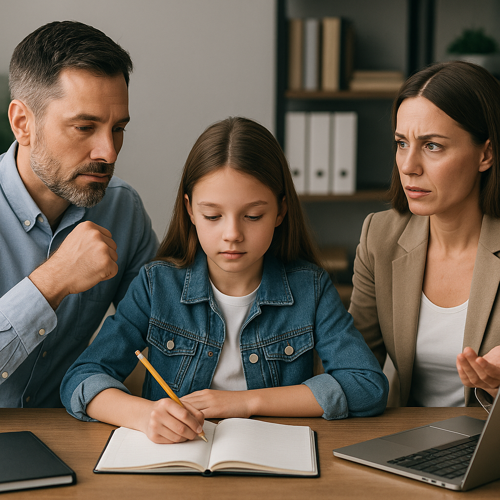 Other Industry Managing school decisions between two households