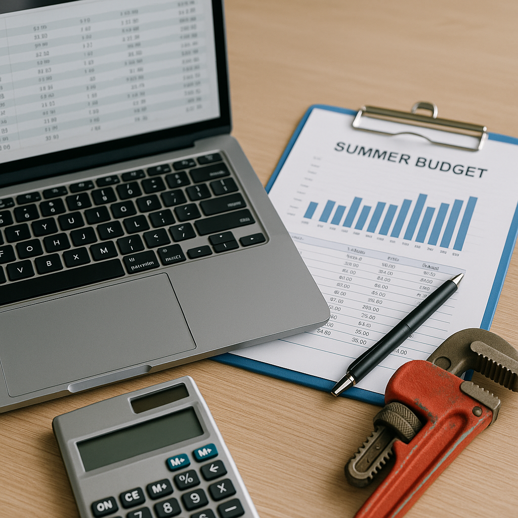 Accountancy Summer Buying Control for UK Plumbing Firms