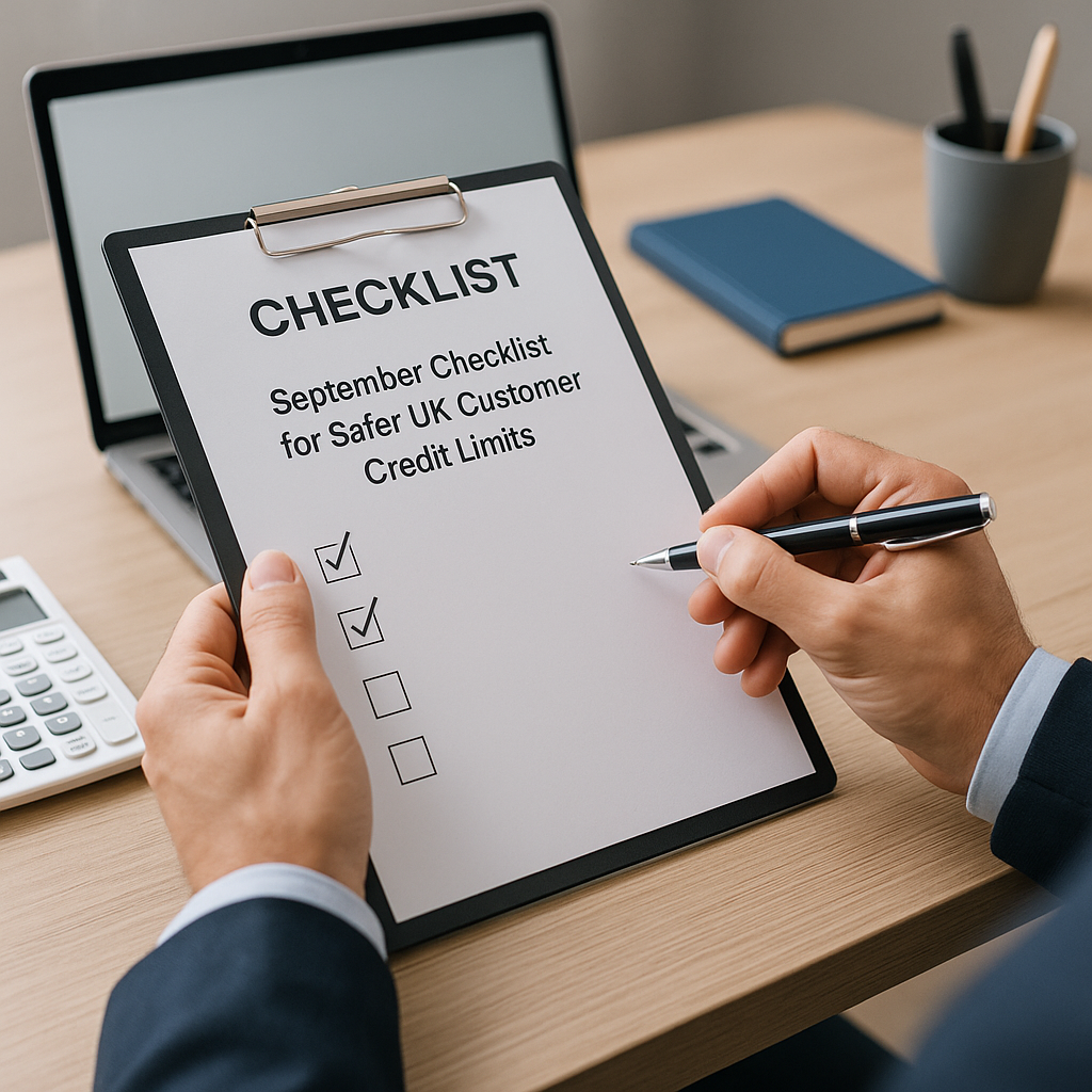 Other Industry September Checklist for Safer UK Customer Credit Limits