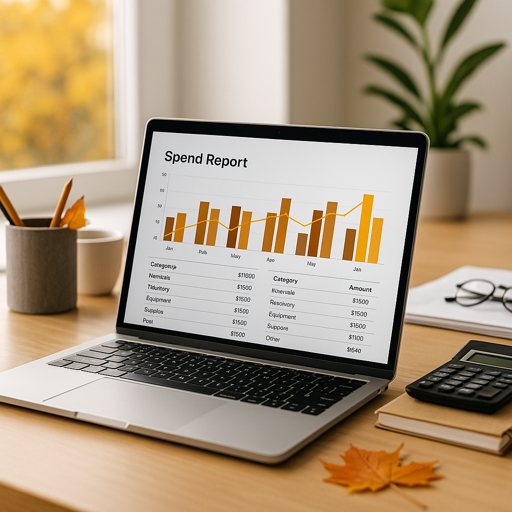Accountancy ServiceM8 Spend Reports for Smarter Autumn Buying