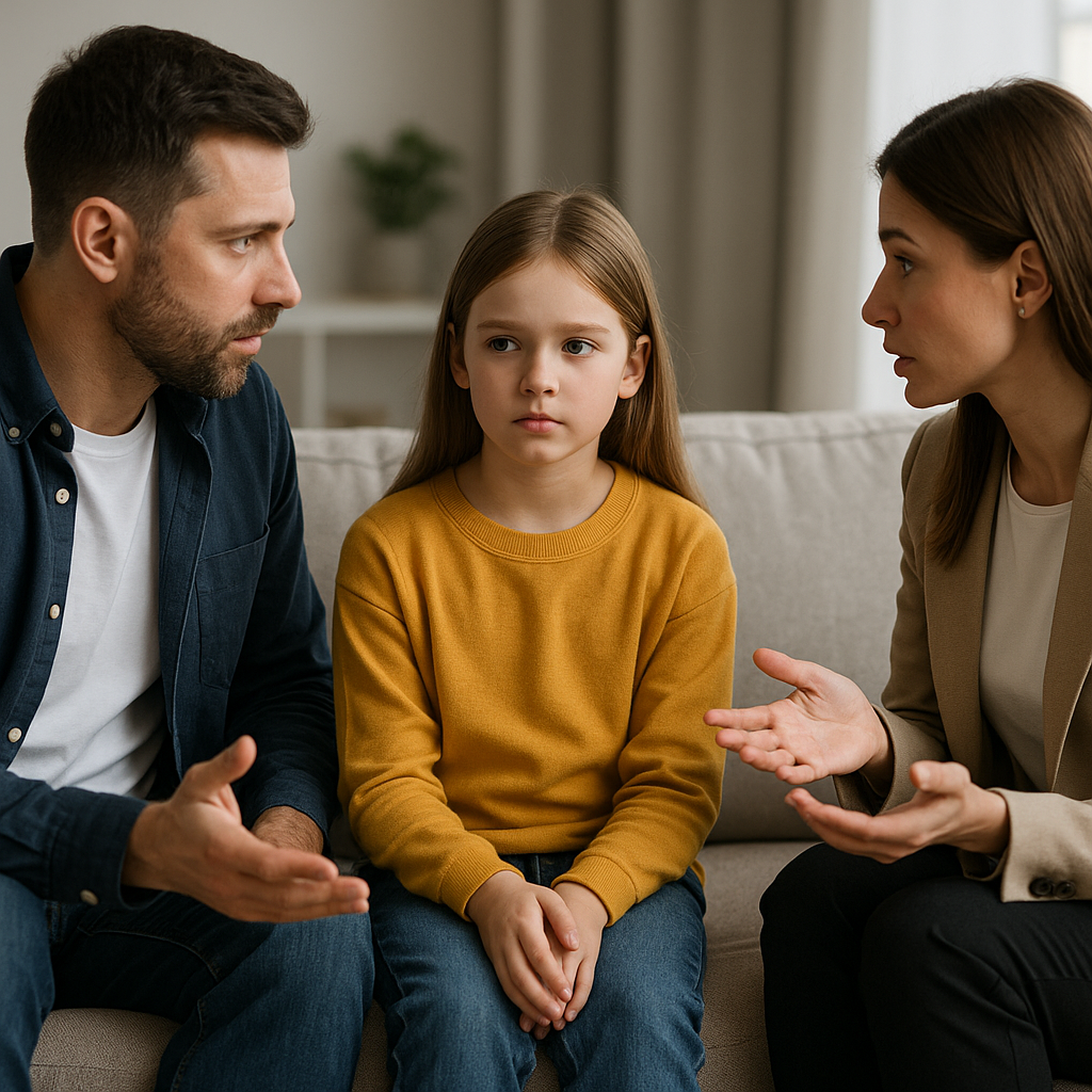 Other Industry Explaining custody arrangements to children