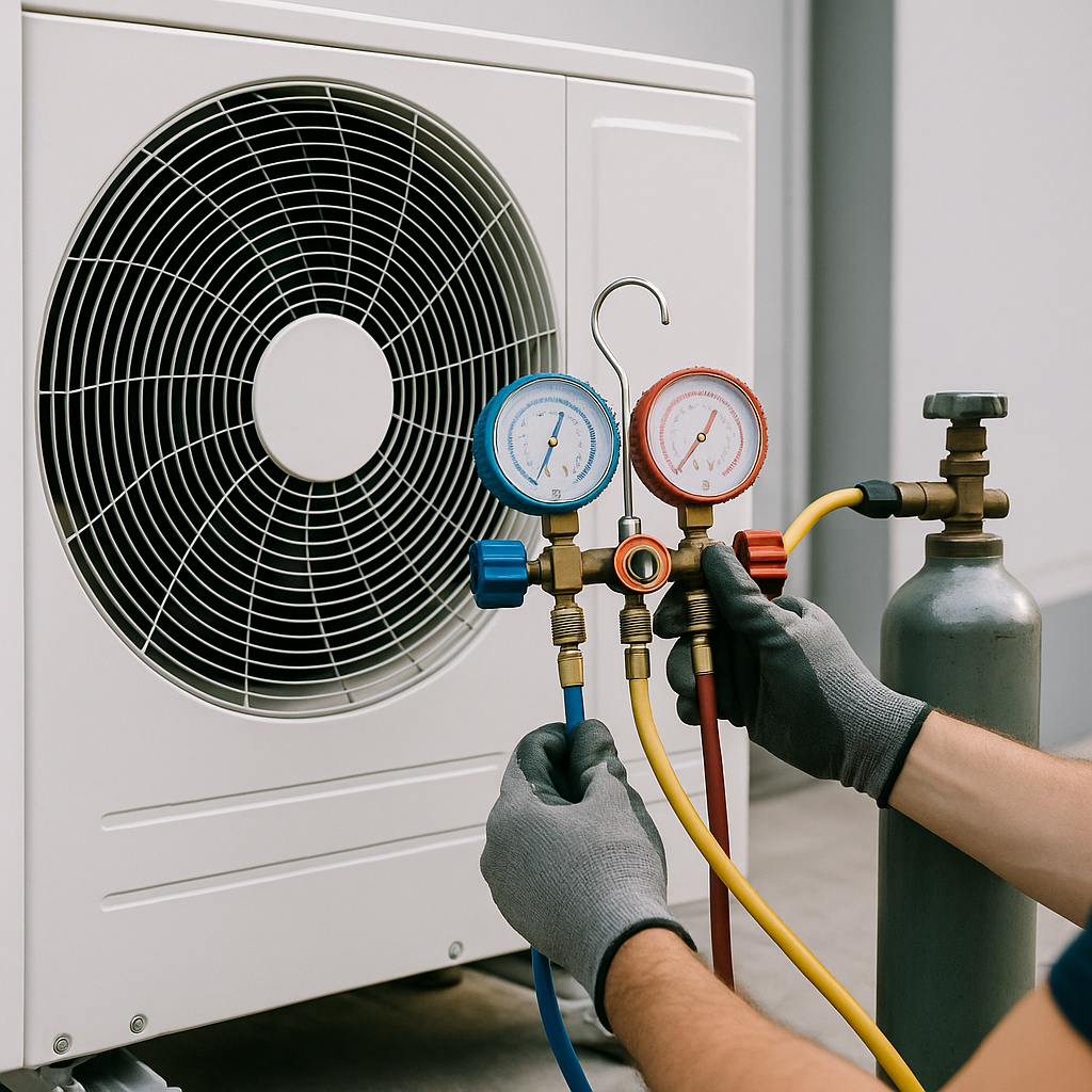 Air Conditioning     Do you carry out a vacuum test and nitrogen pressure test before commissioning?