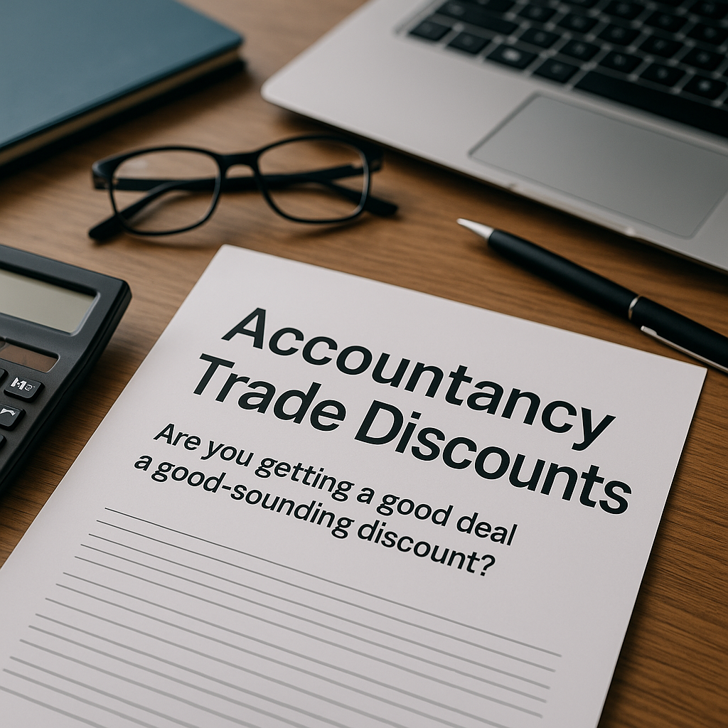 Accountancy Trade Discounts: Are You Getting a Good Deal or Just a Good-Sounding Discount?