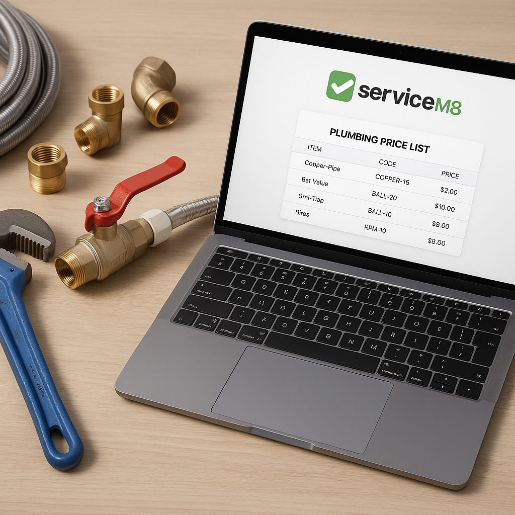 Plumbing How to Import a Price List Into ServiceM8