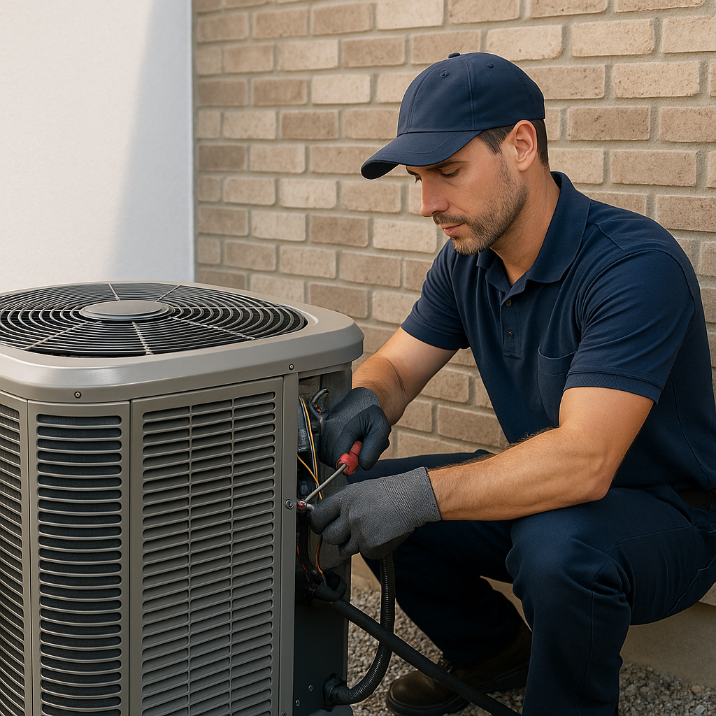 Heating Ac installation right now