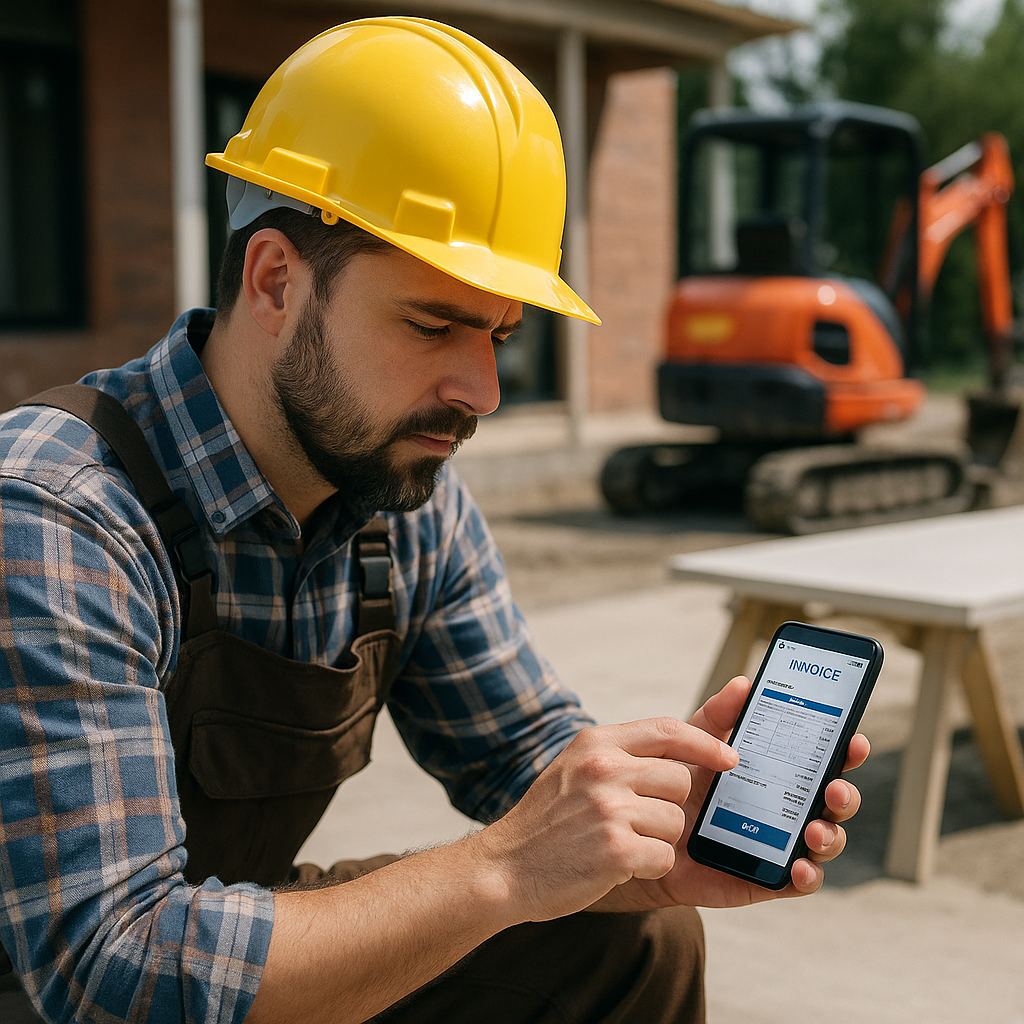 Accountancy Best invoicing app for mobile contractors on job sites