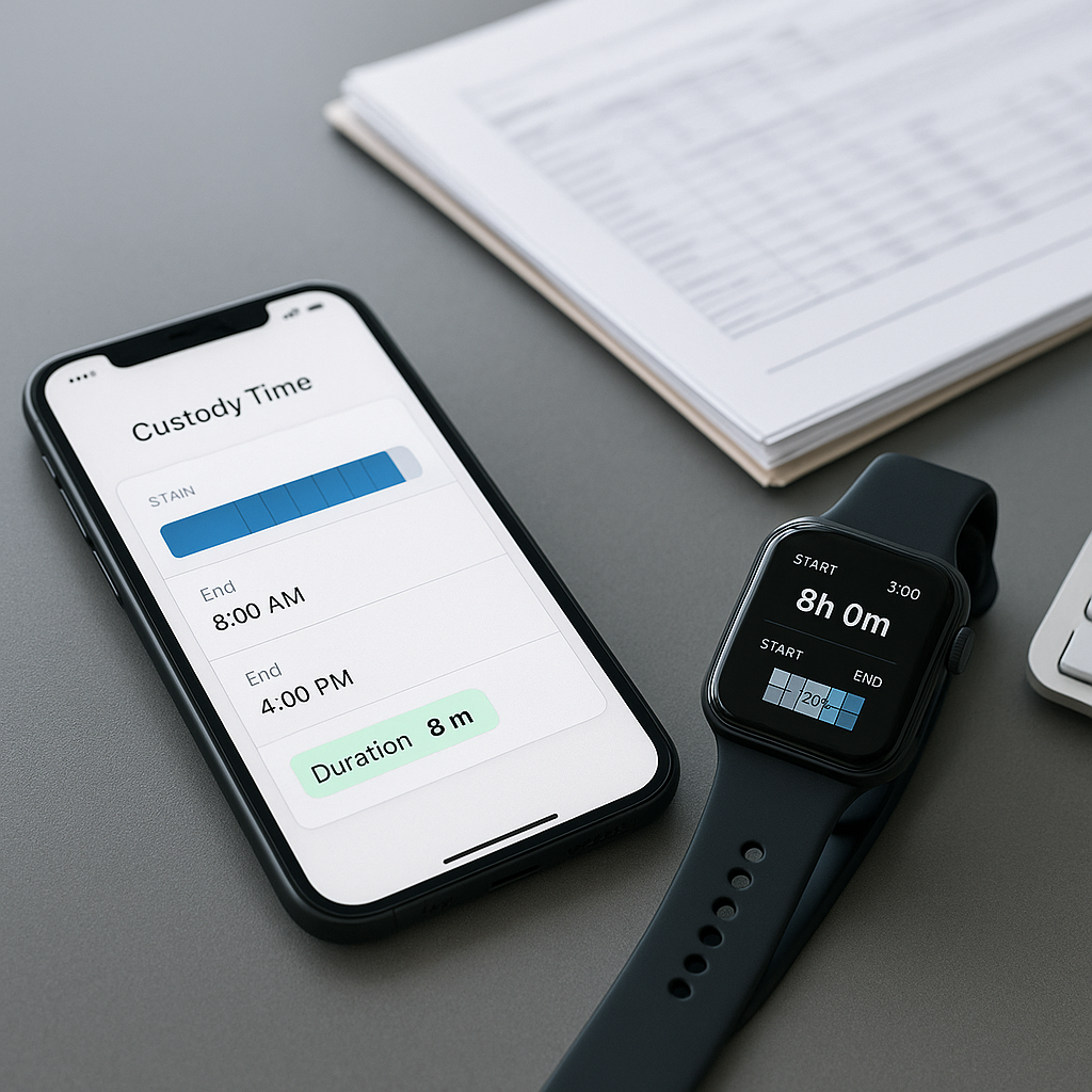 Other Industry Technology for tracking custody time