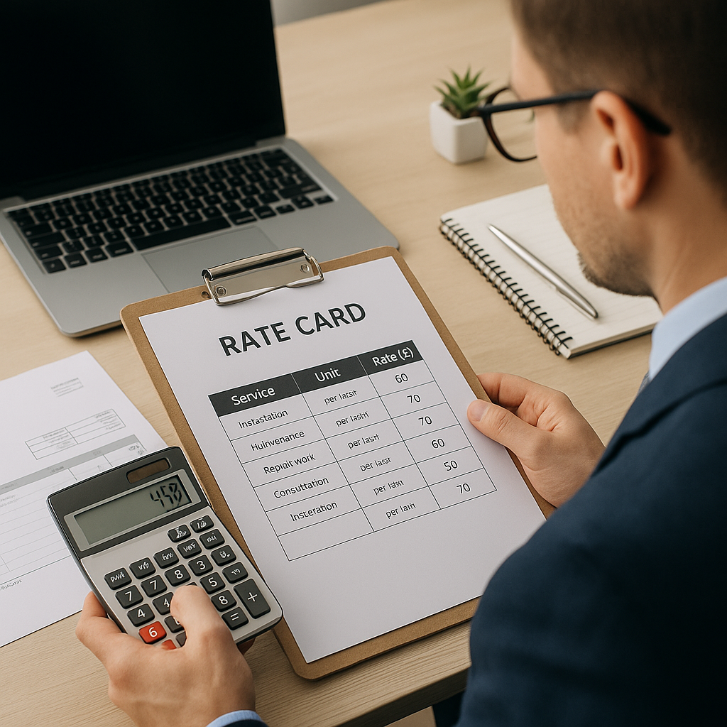 Accountancy How UK Trade Firms Can Check Supplier Rate Cards