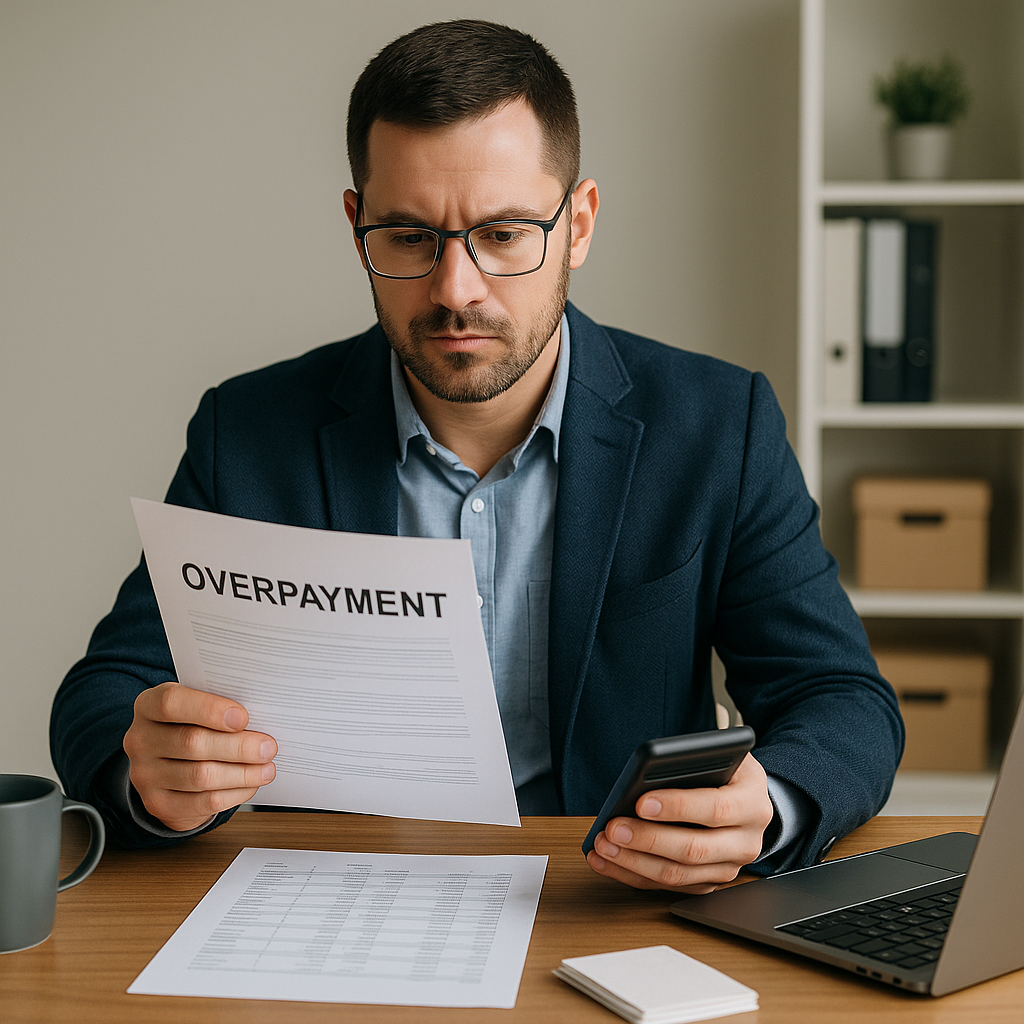Other Industry What to Do When You Receive an Overpayment (and How Credits Work)