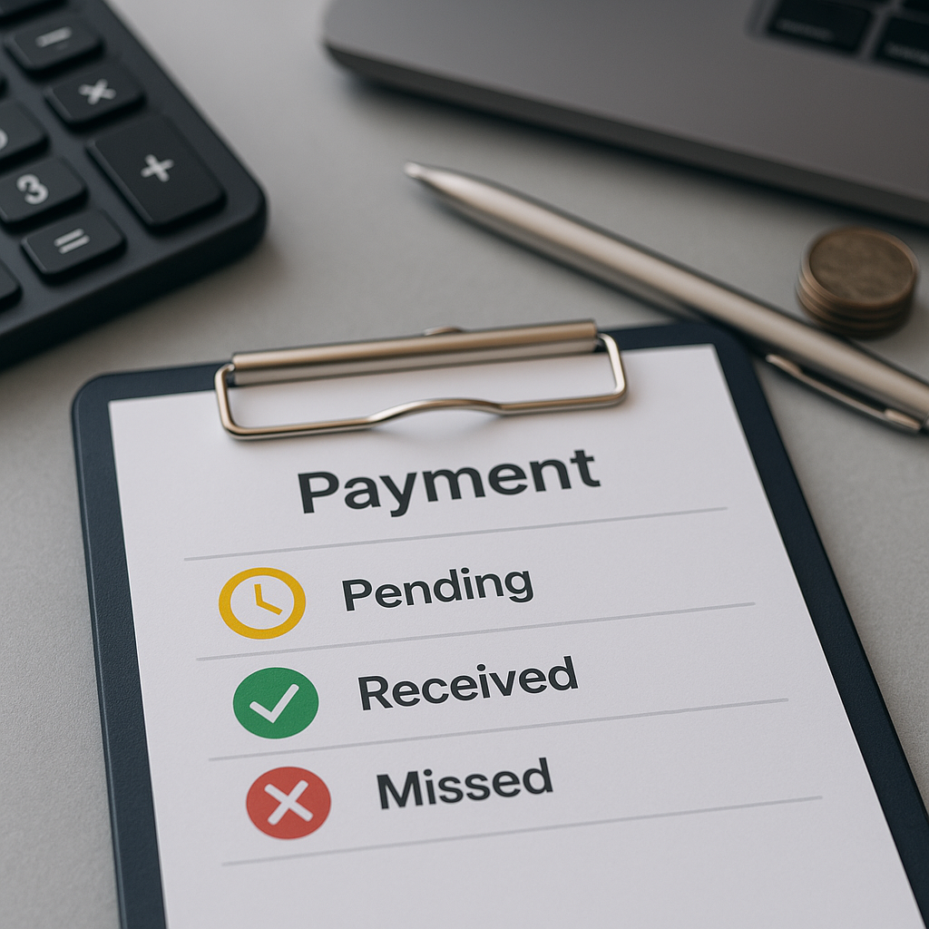 Other Industry Understanding Payment Statuses: Pending, Received, and Missed Explained