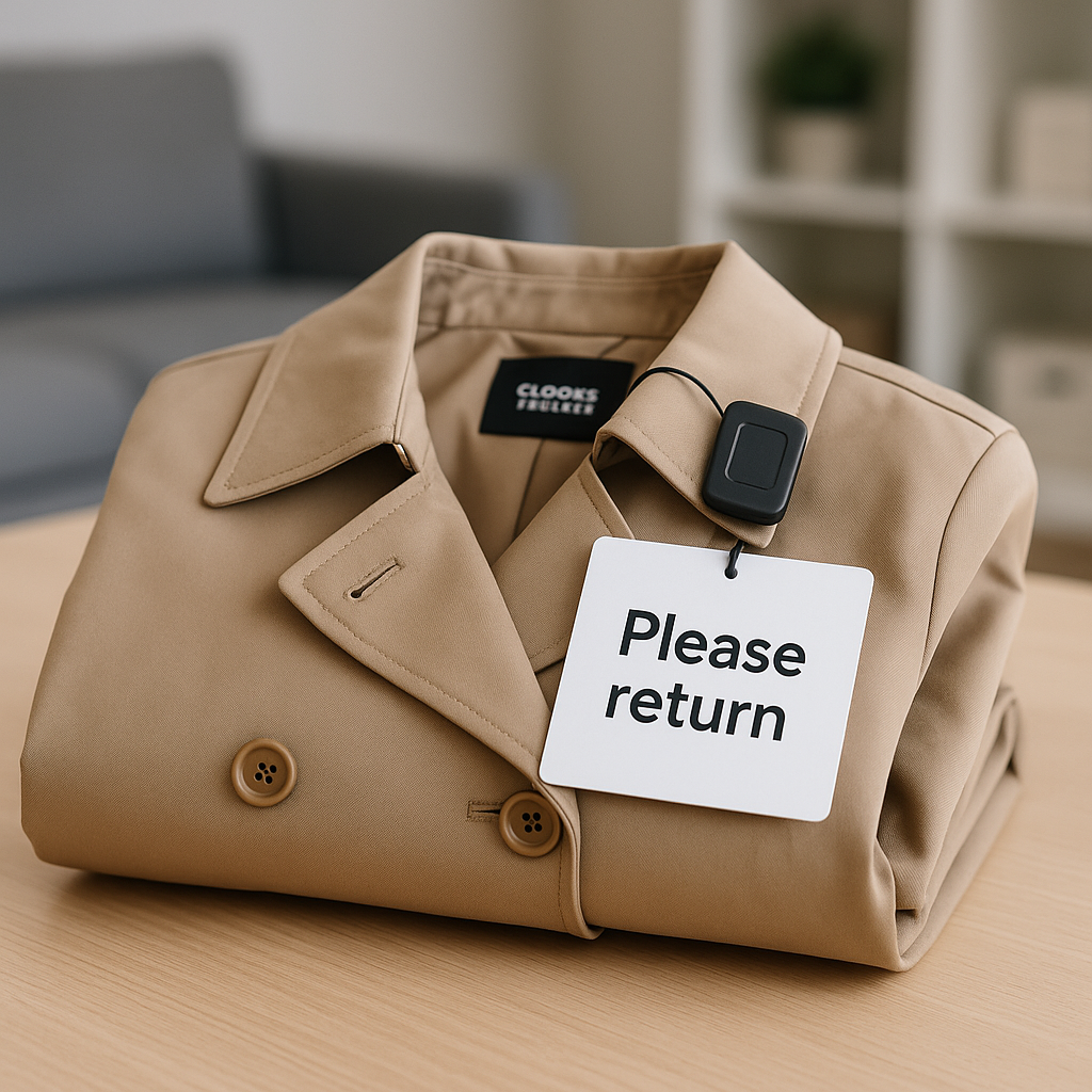 Other Industry Sending a Friendly "Please Return" Reminder from the Clothing Tracker