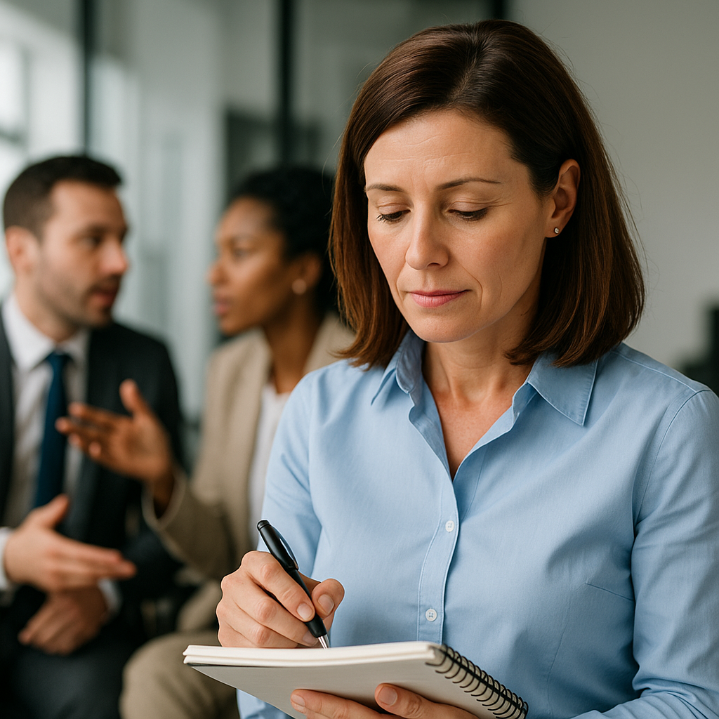 Other Industry When to Stop Talking and Start Documenting