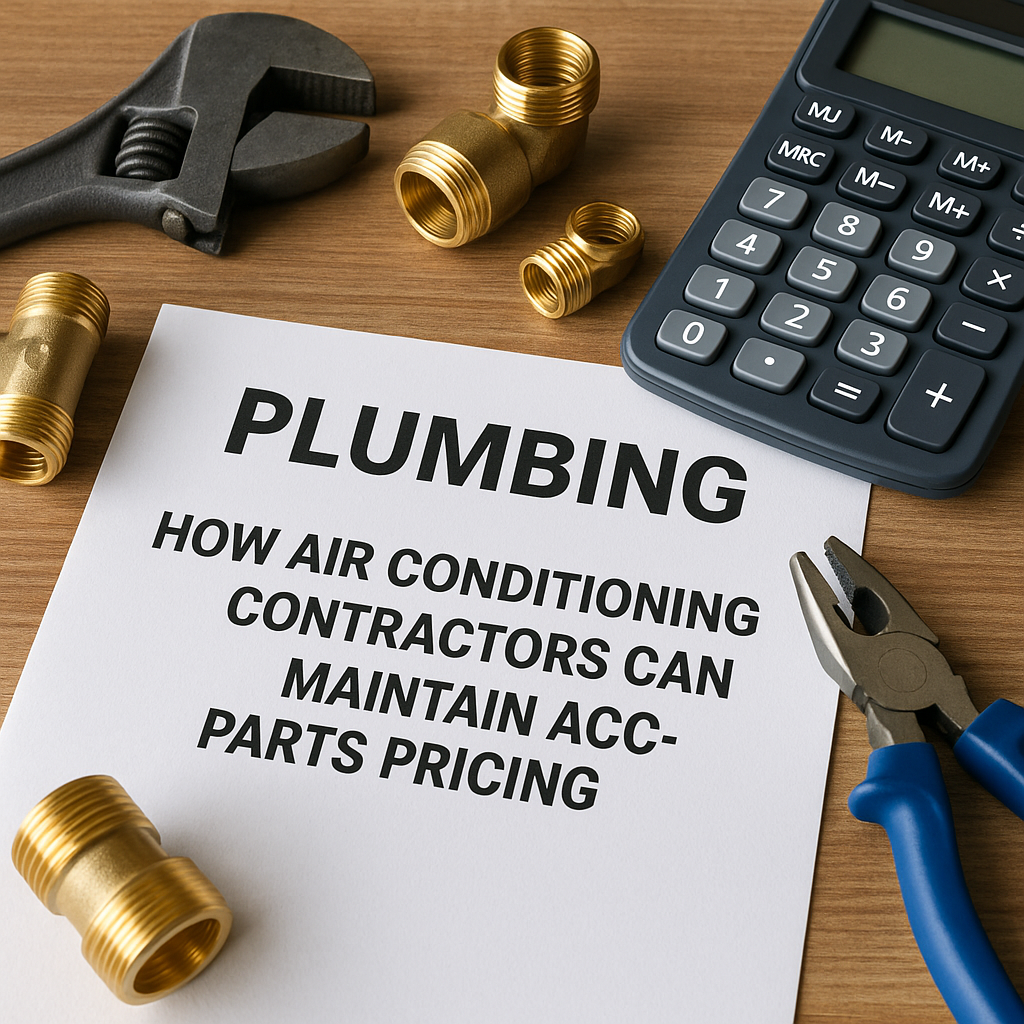 Plumbing How Air Conditioning Contractors Can Maintain Accurate Parts Pricing