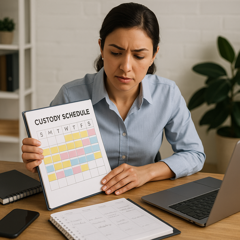 Other Industry How to stay organized with multiple custody schedules