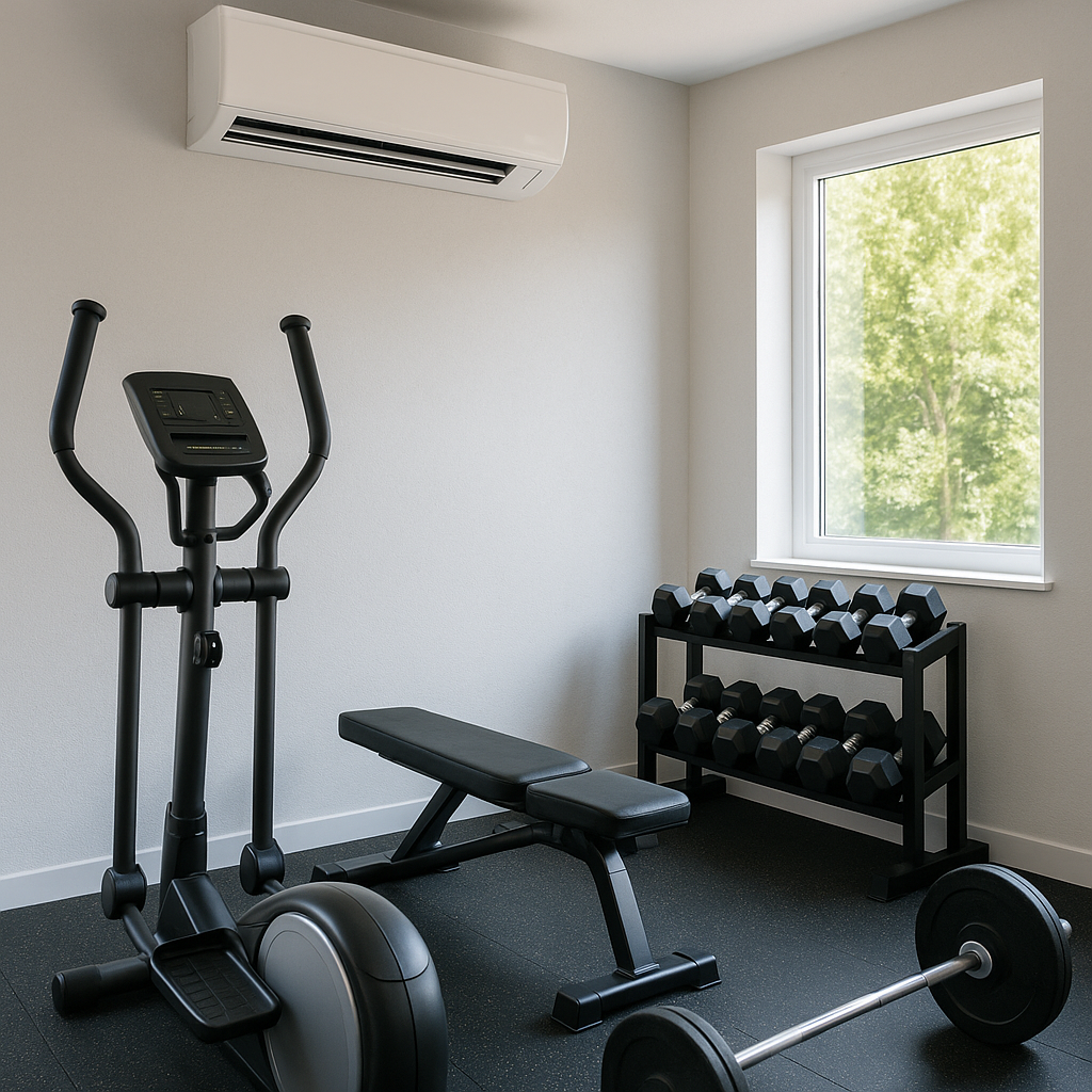 Air Conditioning Air Con for Home Gyms in Essex This August