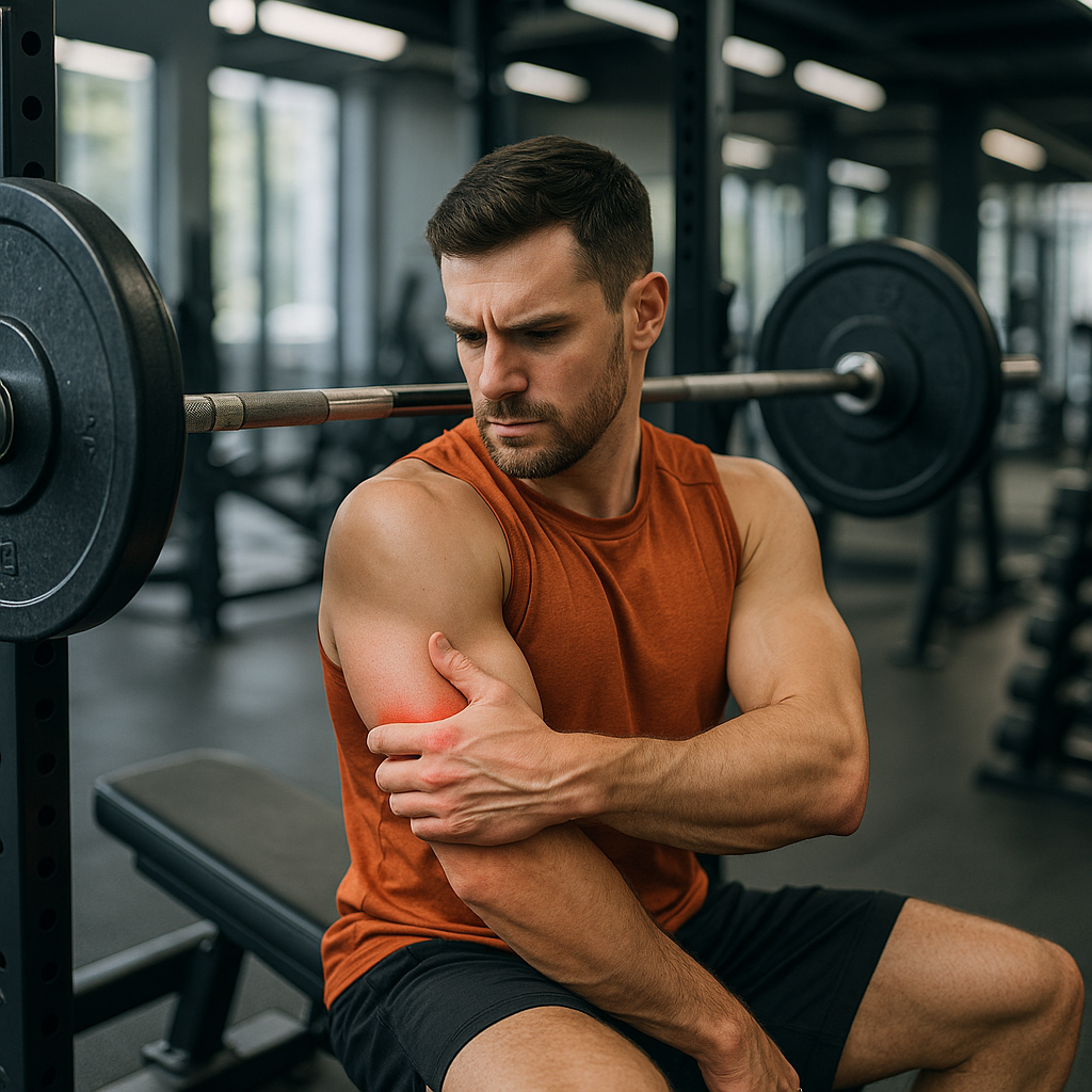 Gym & Fitness Centre How to Prevent Elbow Pain During Heavy Summer Training