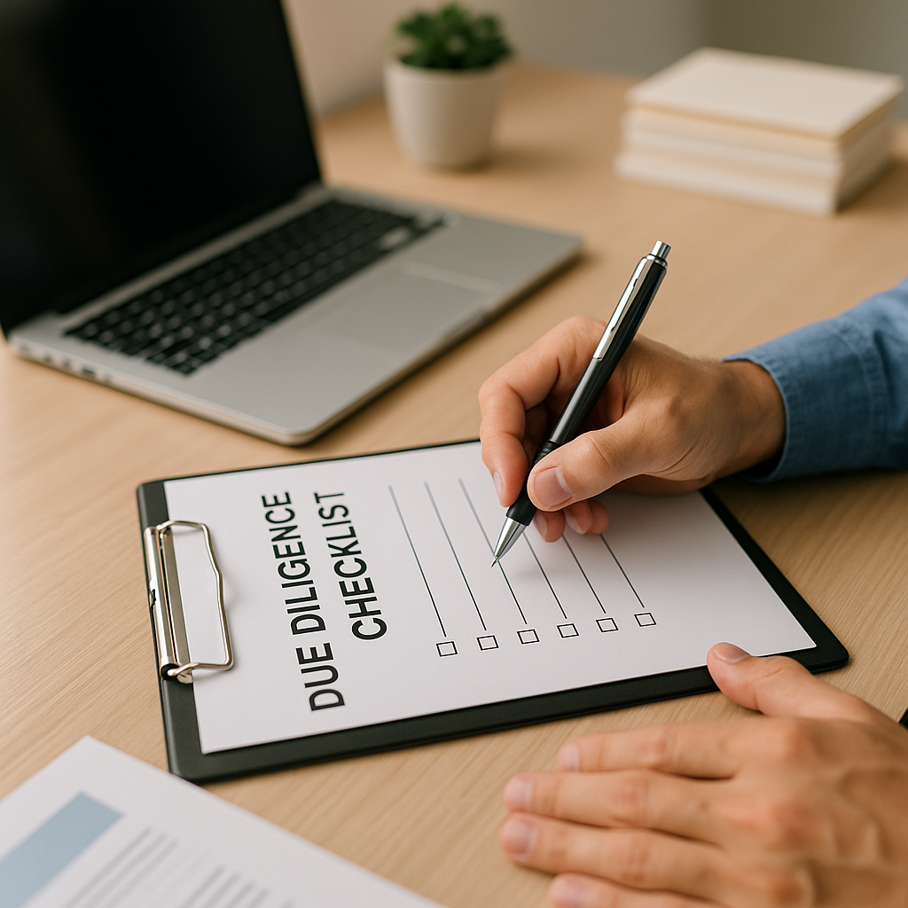 Other Industry June Due Diligence Checklist Before Taking New Jobs