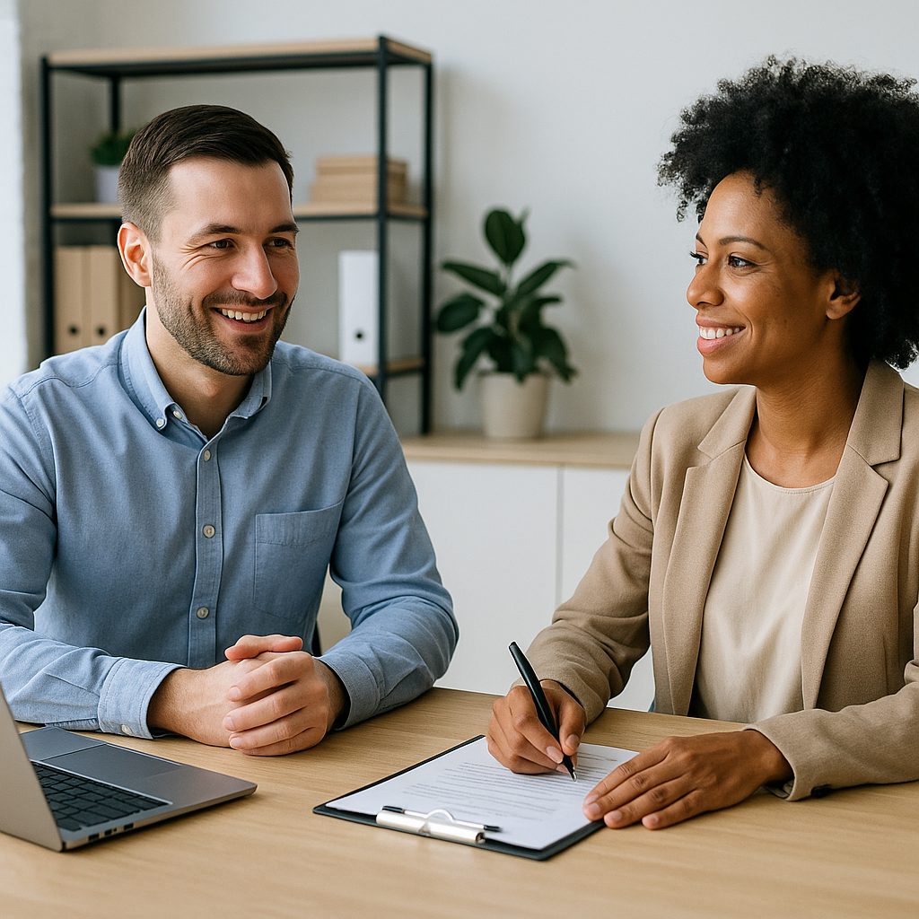 small business customer meeting
