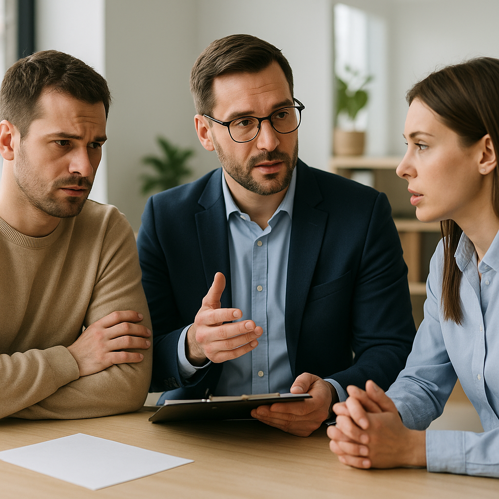 Other Industry Is it okay to hire someone to talk to your co-parent