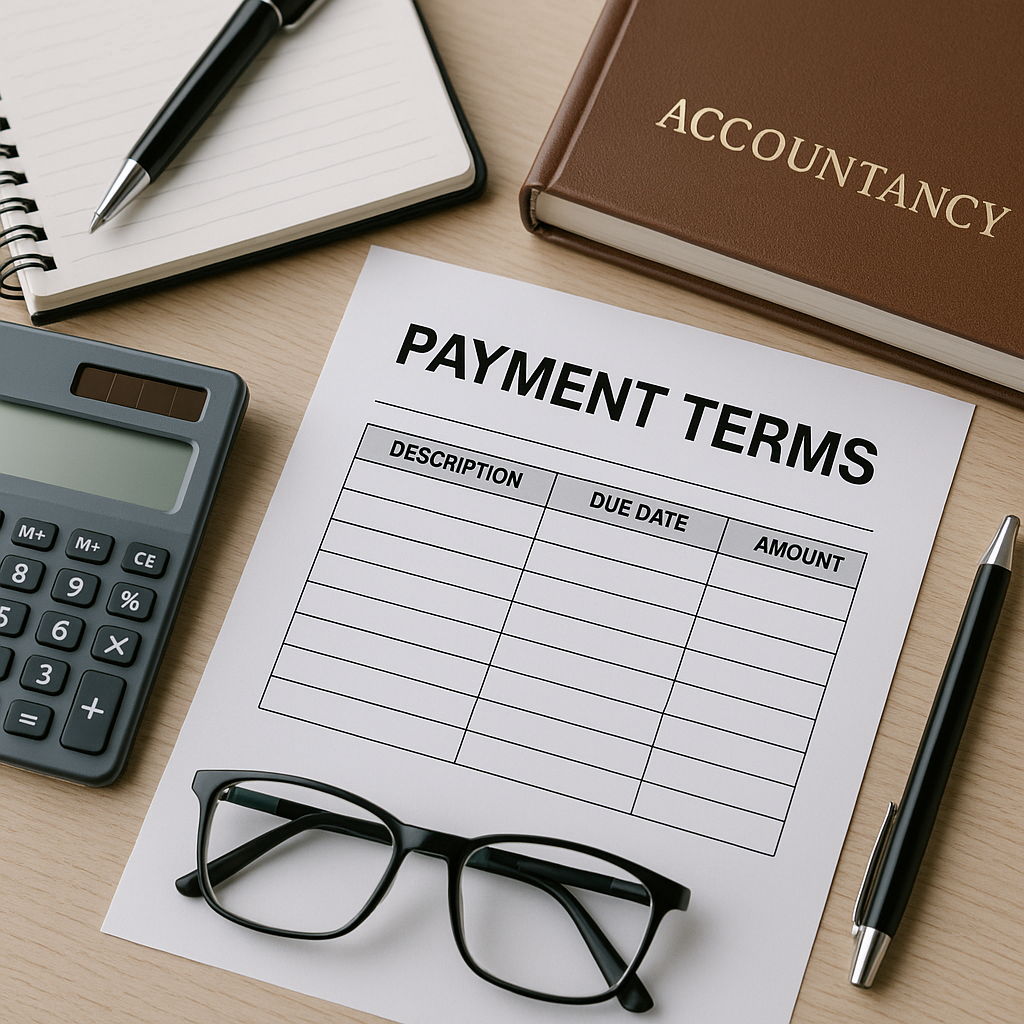 Accountancy Customer payment terms explained