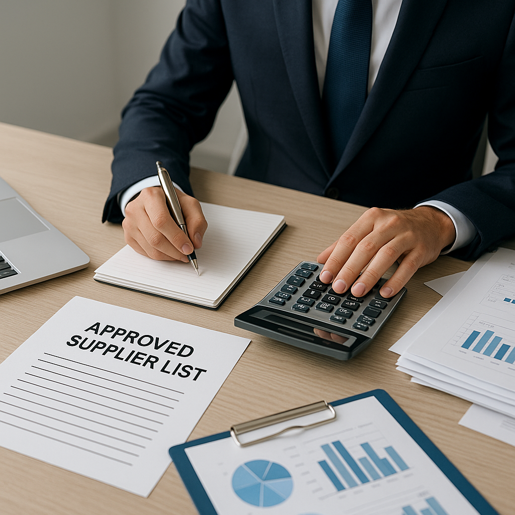 Accountancy How to Build a Smarter Approved Supplier List