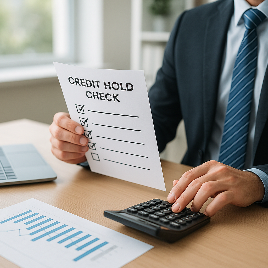 Other Industry October Credit Hold Checks for UK B2B Accounts
