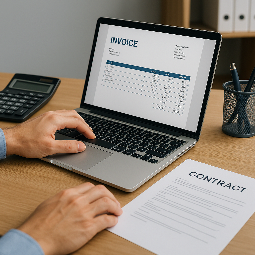 Accountancy How to automate invoice creation from contracts