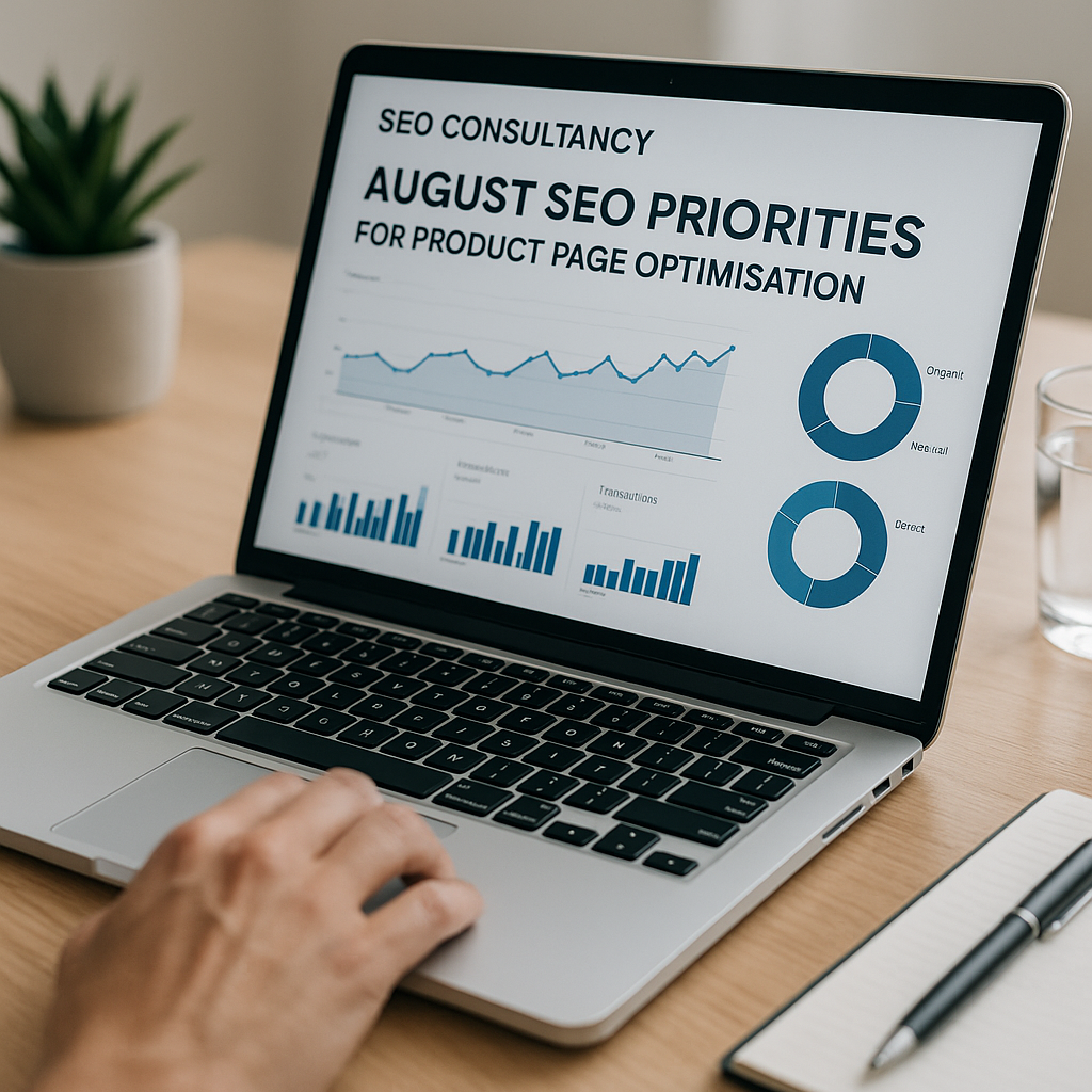 SEO Consultancy August SEO Priorities for Product Page Optimisation