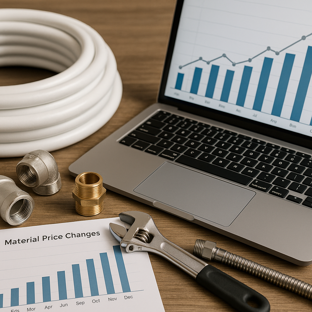 Plumbing How to Track Material Price Changes Over Time