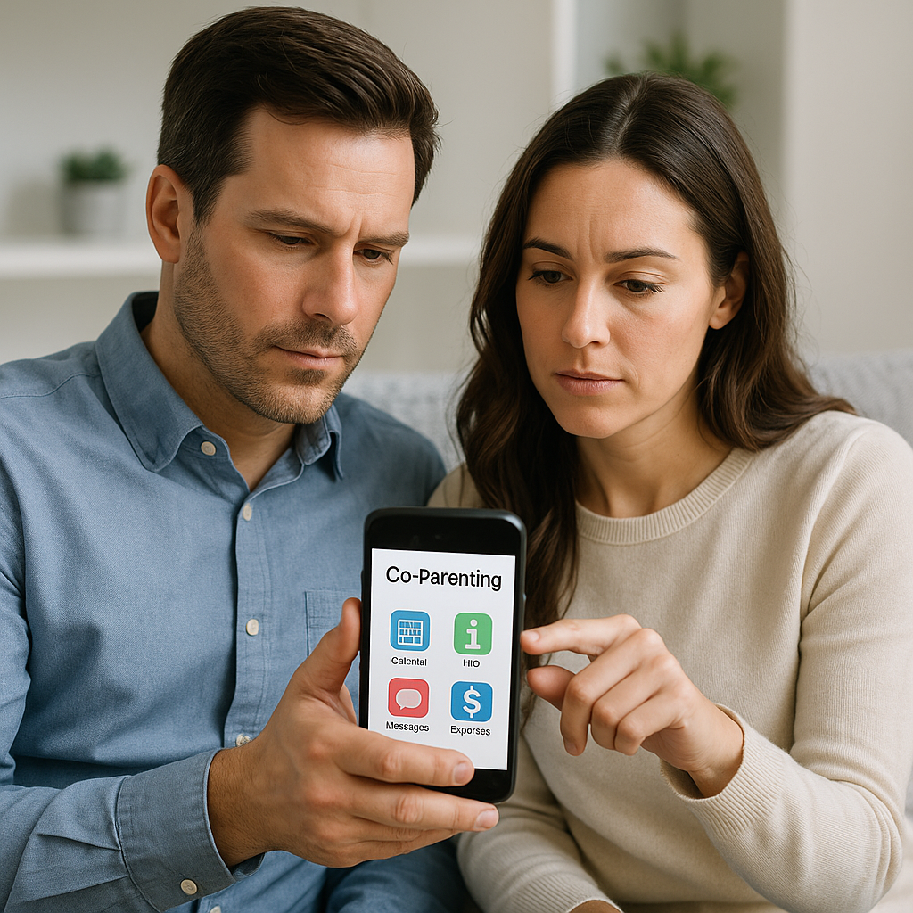 Other Industry What information should be shared through a co-parenting app