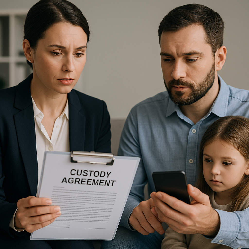 Other Industry How to handle custody disputes using documented communication
