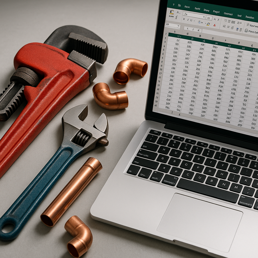 Plumbing Why Spreadsheets Are Still Useful for Trade Businesses
