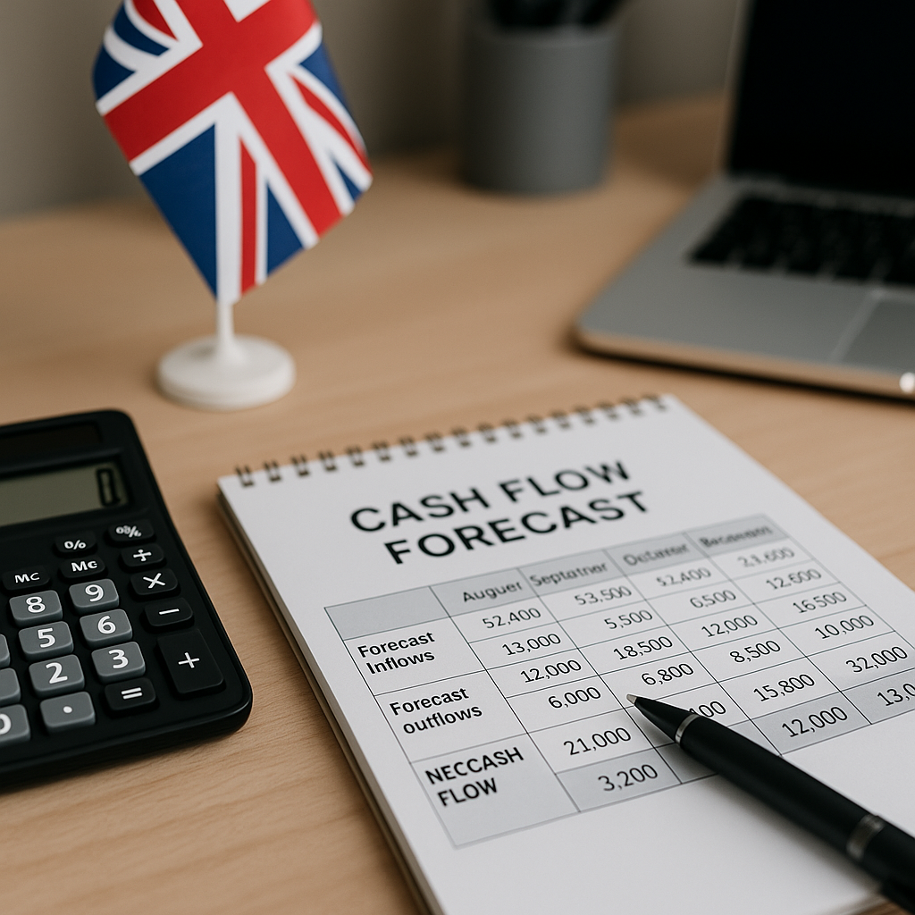 Accountancy August Cash Flow Forecasting for UK Trade Businesses