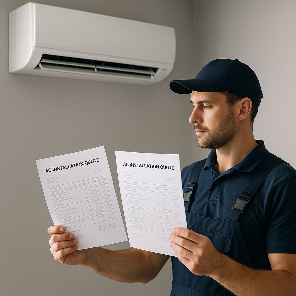 Air Conditioning How Do I Compare AC Installation Quotes?