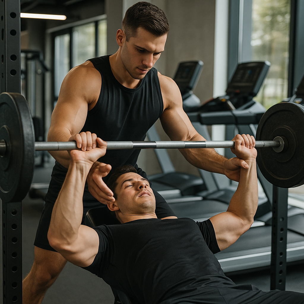 Gym & Fitness Centre How to Use a Spotter Properly for Safer Heavy Lifts