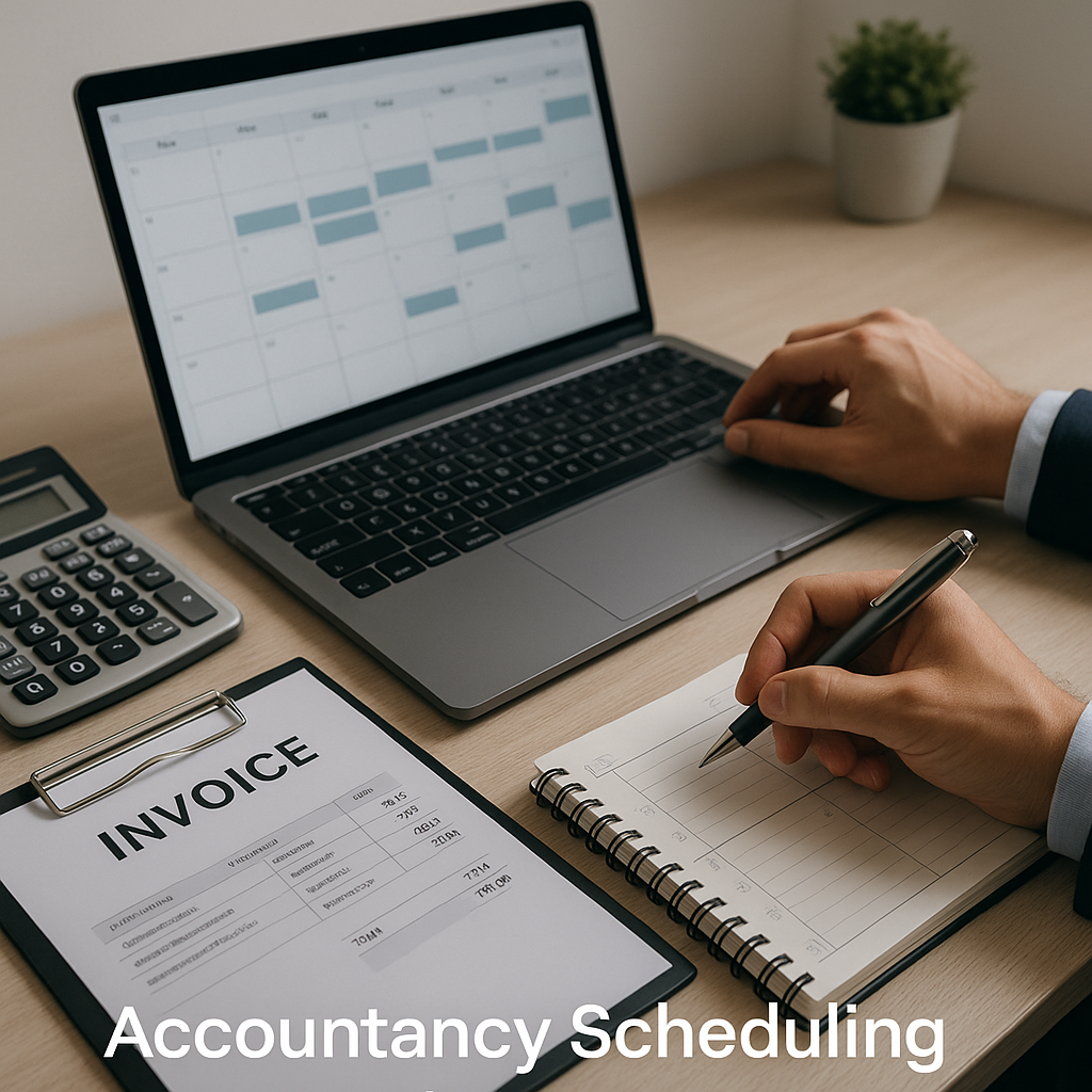 Accountancy Scheduling and invoicing integration